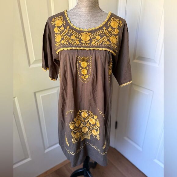 Sister Mary Dresses & Skirts - NWT Sister Mary Embroidered Dress Medium